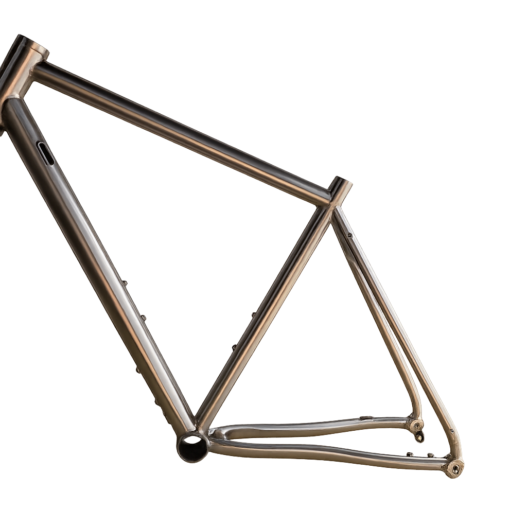 Bravelos Titanium gravel frame