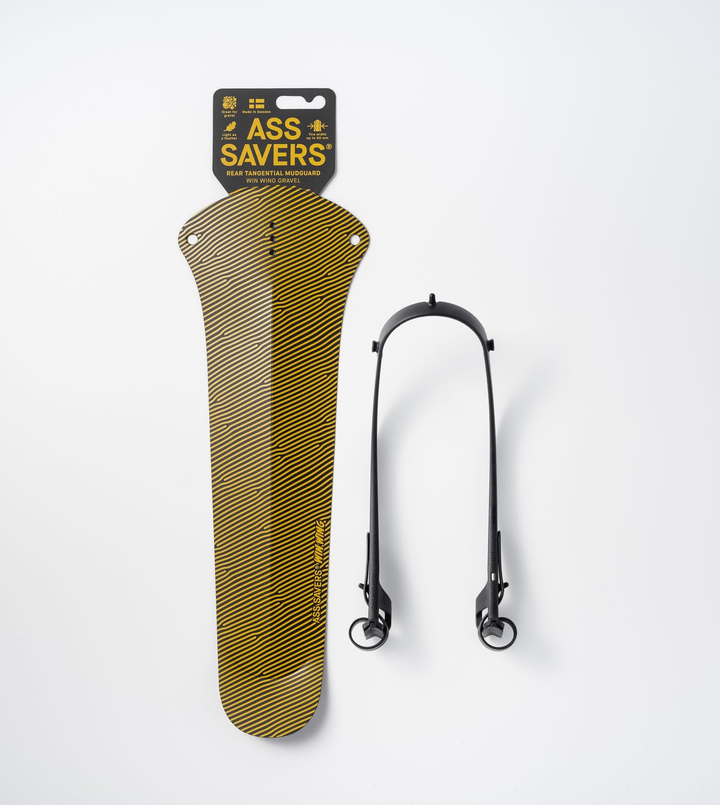 Ass Savers WGS-2 Win Wing Gravel, Spatbord, golden groove