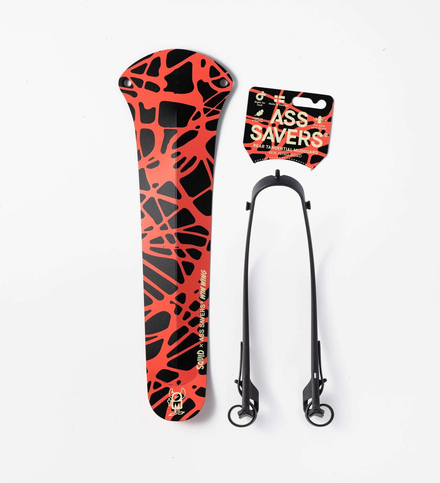 Ass Savers WRS-2 Win Wing Road, Racefiets,, Spatbord, squid